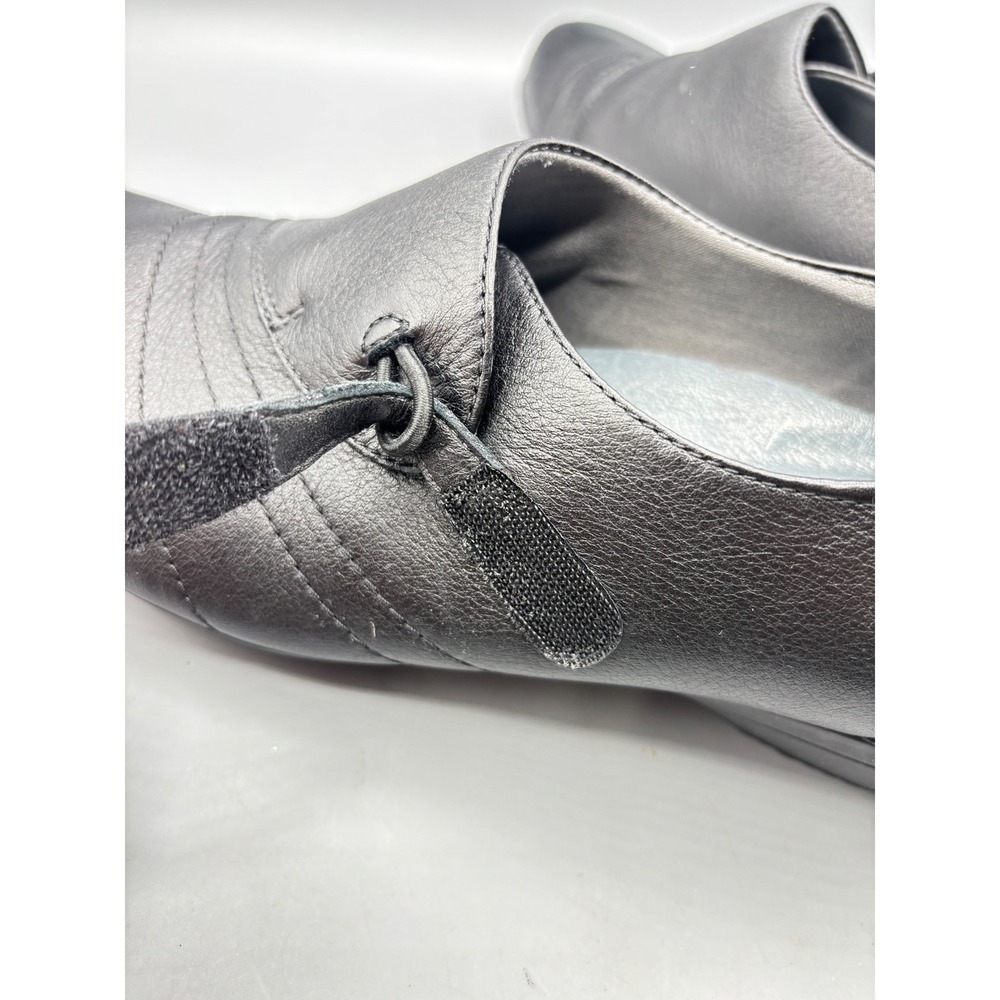 Dansko Womens Shoes 41‎ Franny Loafer Black Leather  Comfort Shoes - Picture 5 of 8